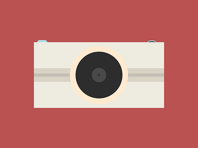 Camera camera flat minimal object shapes simple