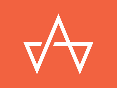 Logo Design - Jackson Alsop a branding j ja logo orange