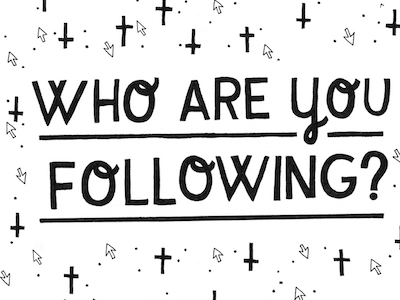 who? internet lettering religion