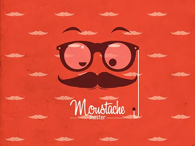 Moustache Master dapper dribbble first manly master moustache on shot yes