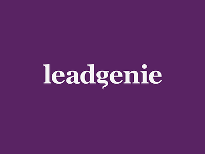 Leadgenie branding concept branding concept identity logo marque