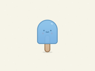 Fansicle cute fancy fansicle fun ice cream popsicle vector