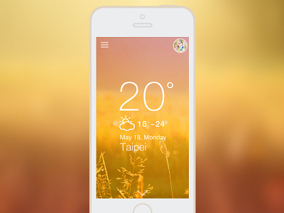 Weather UI/UX app design photo ui ux weather web