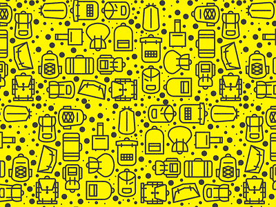 Bags Pattern bags cute illustration pattern pictos