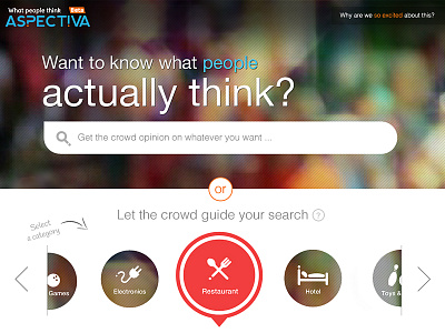 Aspectiva search box aspectiva crowd wisdom engine search tabs