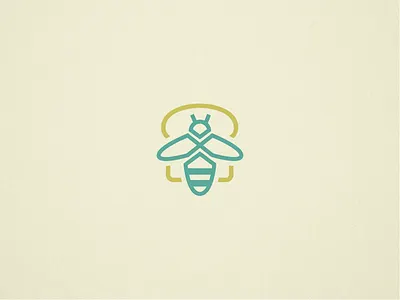 b+b icon final bee branding icon identity illustration logo