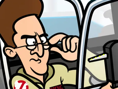 Dr. Egon Spengler egon spengler film ghostbusters harold ramis illustration movies vector