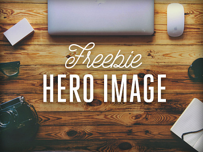 Freebie Hero Image camera designer desk desktop freebie glasses header image hero image macbook moleskine retro vintage