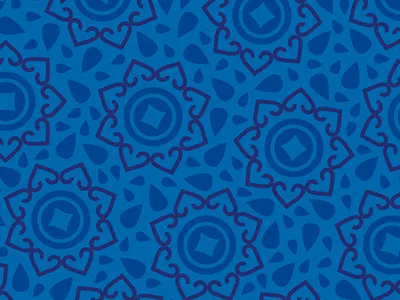 Pattern delicate flower ornate pattern raindrop