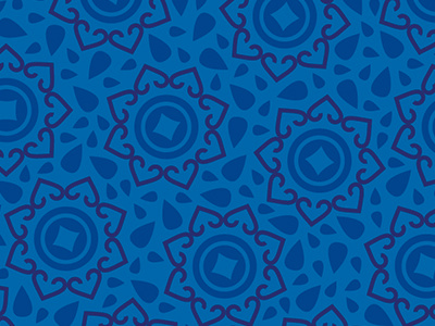 Pattern delicate flower ornate pattern raindrop