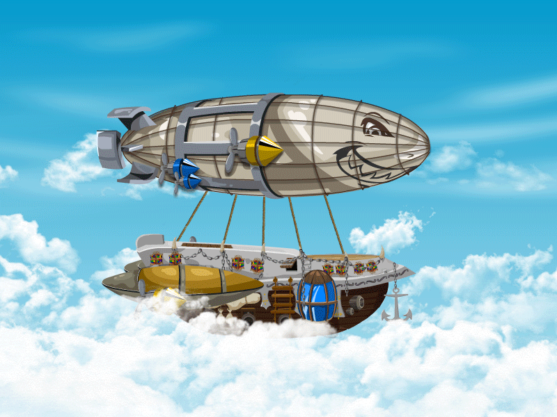 Boat Seaplane boat seaplane game motion ship steampunk