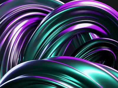 Abstract waves 3d animation 3d 3d art 3d design 3d modeling abstract animation blender design graphic design metal motion graphics shine waves