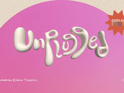 Unplugged 'Pop' - Free Handmade Display Typeface display font free free font freebie handmade logo nostalgia nostalgic retro type typeface