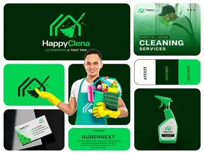 Home Clean, Real Estate Logo & Brand Identity Deisgn brand book brand design brand identity design branding branding kit clean logo construction logo design graphic design home logo house logo identity design logo logo design painting logo real estate logo repair