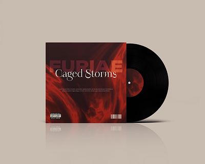 Furiae | Vinyl cover album cover graphic design music vinyl cover