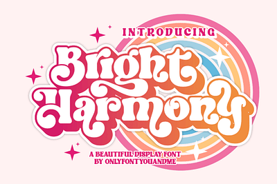 Bright Harmony summer fonts