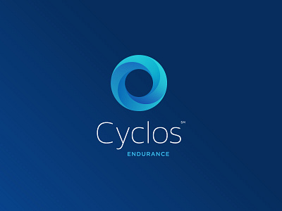 Cyclos Identity branding color design identity logo