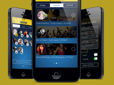 App Beer android app event ios party ui ux