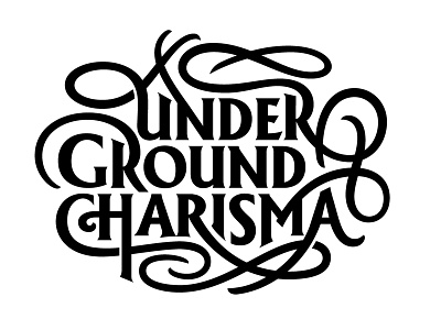 Underground Charisma lettering type type lettering typography