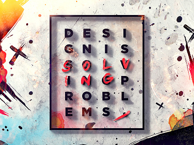 Design Is... Sovling Problems competition design is dribbble problems shopify solving