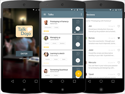 Talk Dojo android google material