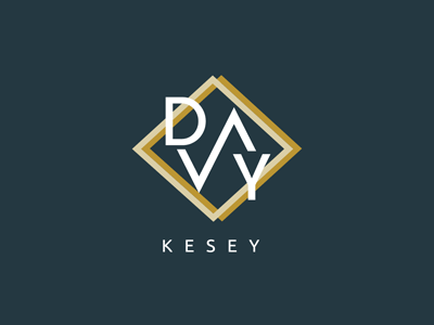 DAVY KESEY LOGO branding logo self branding typography