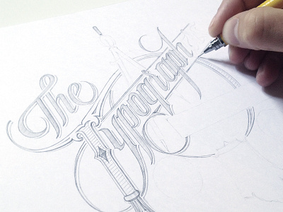 YESNO sketch hand lettering schmetzer sketch yesno