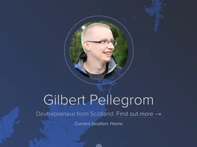 tracking gilbitron personal tracking website