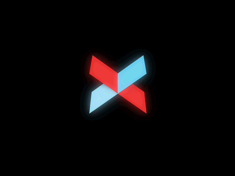 Loading Animation [GIF] animation black blue gif loading logo red shape spinner x