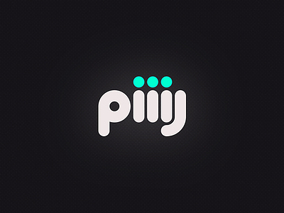 Piiij . alco drink logotype piiij type