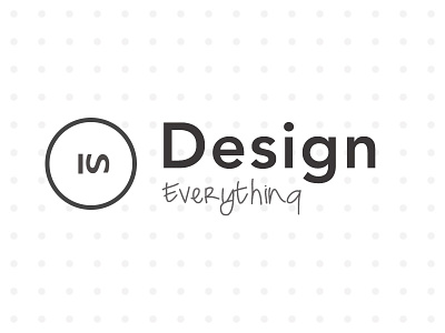 Design Is In Everything design everything logo rebound shopify 😘