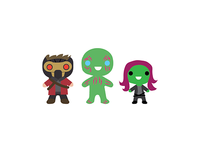 Guardians of the Galaxy WIP cute disney drax galaxy gamora guardians guardians of the galaxy illustration marvel