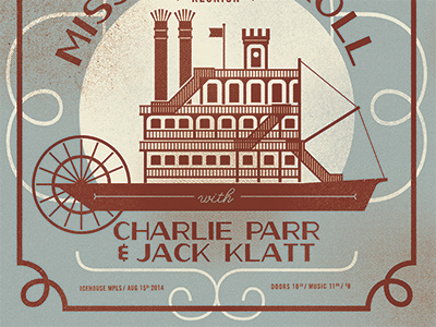Cp Jk Poster Backuo boat mississippi river paddle boat poster river river boat