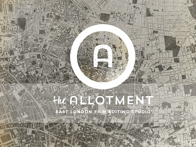 The Allotment branding identity logo