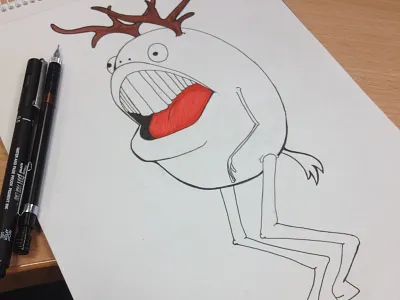 Sketch 08032014 character illustration sketch