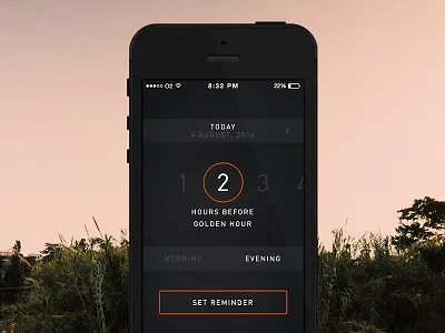 Rizon Refined app golden hour ios photography rizon
