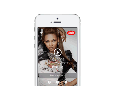 Radioplus Interaction animation interaction iphone player playlist radio ui