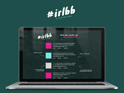 Teaser for New Dating App app dating design green mobile new product responsive teaser technology ux york