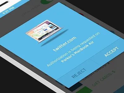 oneID Authorization Overlay app authorization authorize iphone iphone 6 iphone6 overlay permission security