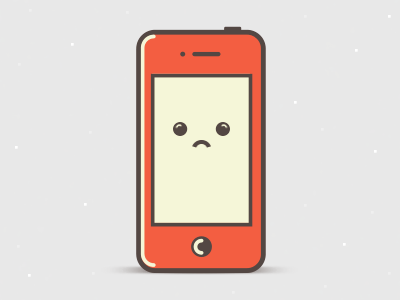 Sad iPhone icon design icons iphone iphone icon sad vector