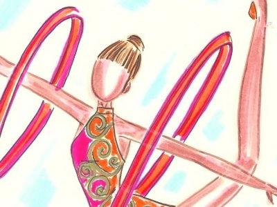 GYMNASTICS INSPIRATION III illustration inspiration