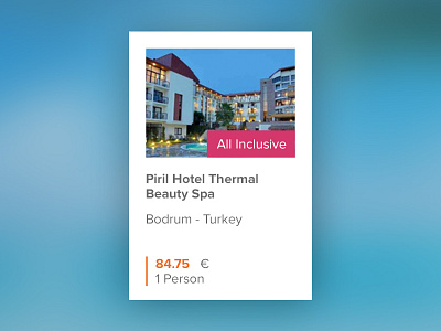 Hotelbox design flat hotel travel ui ux web