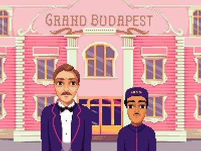 Grand Budapesht pixel