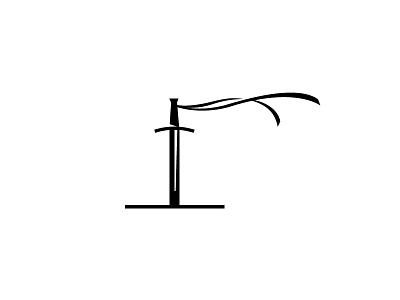 Sword Mark identity logo sword