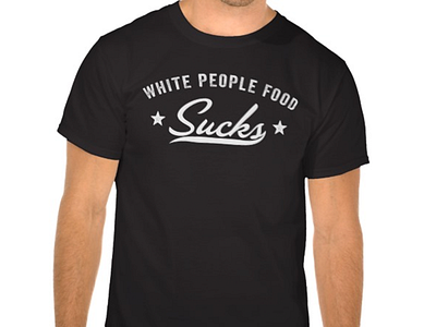 White People Food Sucks food humor illustration typography