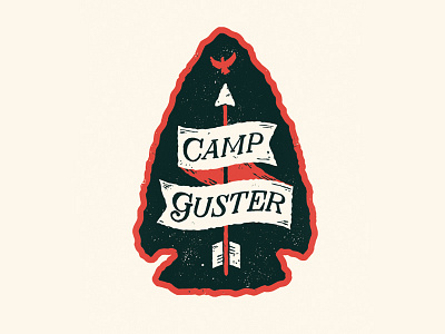 Camp Guster arrowhead camping outdoors texture