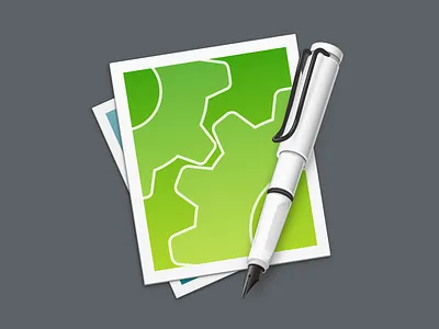 CotEditor for Yosemite (RC) application fountain pen icon text editor vector yosemite