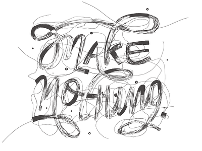 A Perfect Day to design handwritten lettering loose pencil type typography