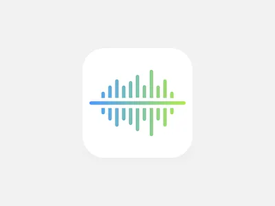 Wave Icon 2 iOS 7 flat icon ios ios7 sound wave waveform