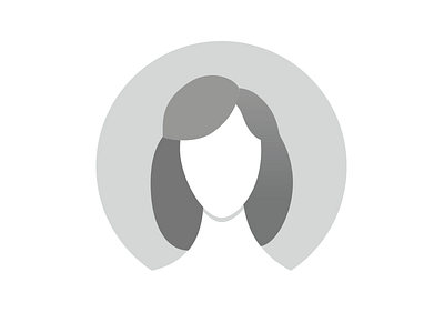 Female Placeholder Icon default female girl icon lady placeholder profile woman women